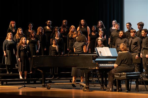 2023 All County Chorus Students Performing